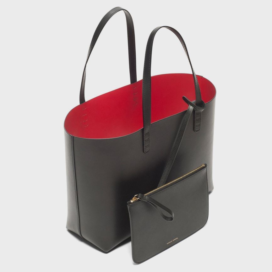 Women's Mansur Gavriel Small Tote Bags Black | AU M861KW